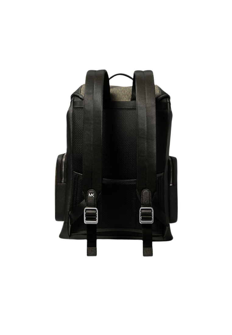 ( PREORDER ) Michael Kors Hudson Signature Logo Backpack In Olive 33S5LHDB8B