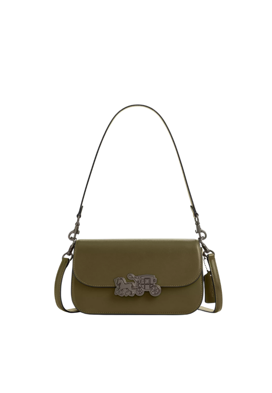 ( PREORDER ) Coach Harper Shoulder Bag In Olive CCE65