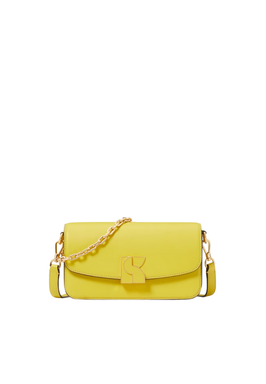 Kate Spade Dakota Crossbody Bag Small In Chartreuse KC924