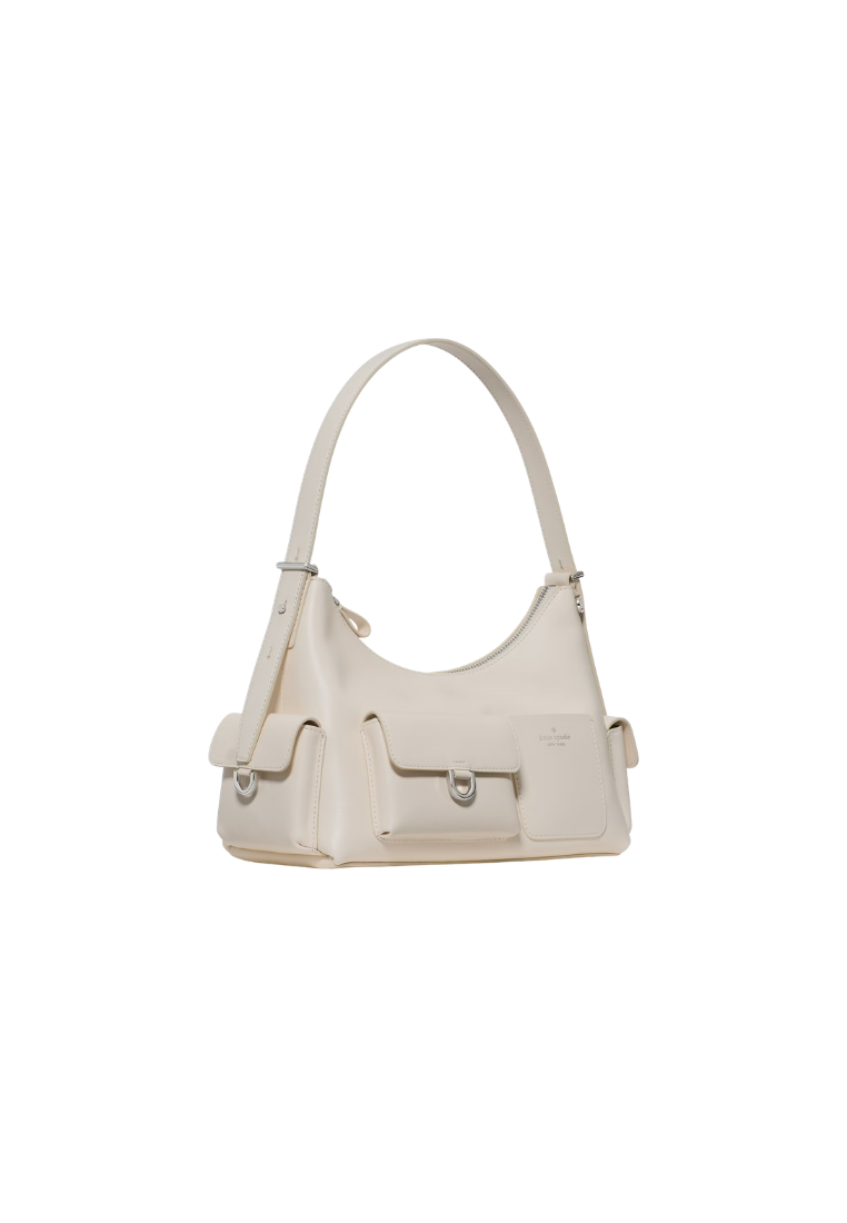 ( PREORDER ) Kate Spade Cargo Shoulder Bag In Cashew Milk KN665