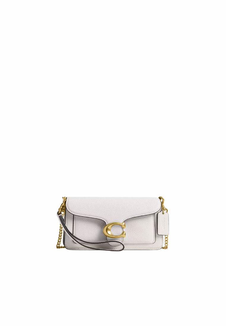 ( PREORDER ) Coach Tabby 19 Shoulder Bag In Brass Chalk CBF14