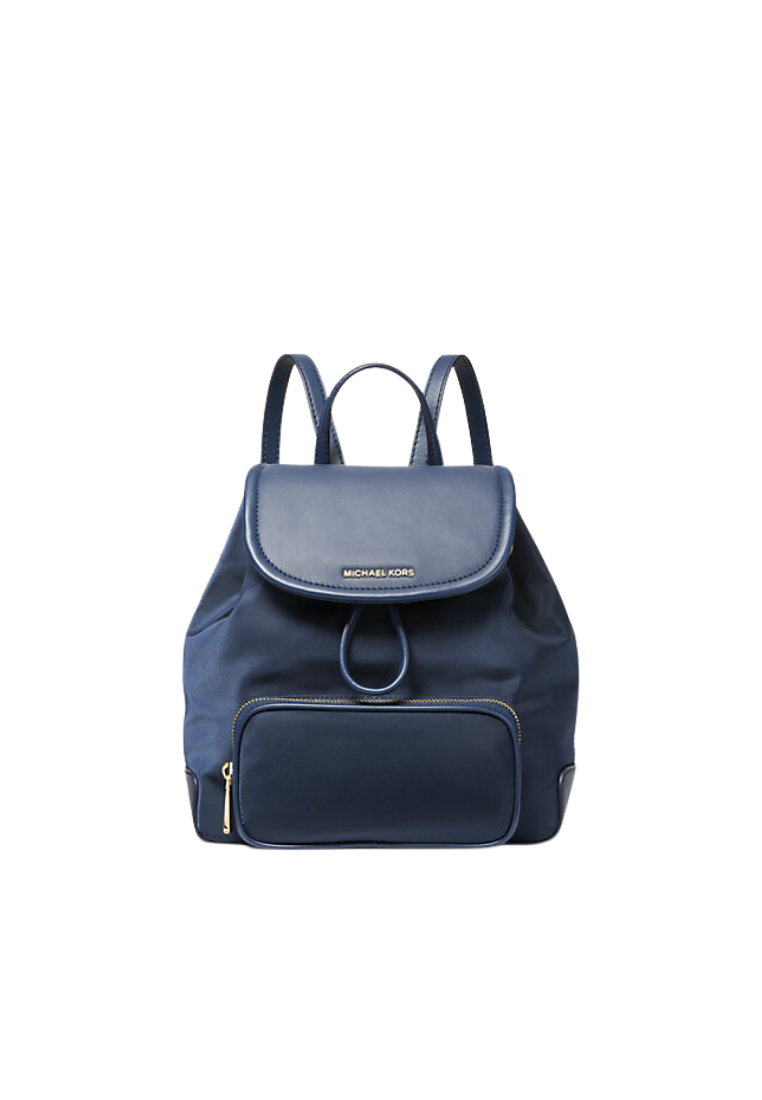 Michael Kors Cara Small Nylon Backpack In Navy 30R4GRKB1C