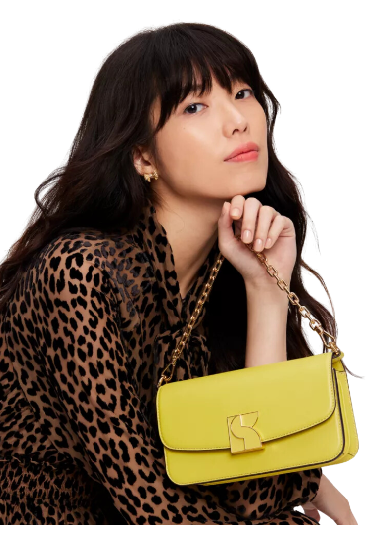 Kate Spade Dakota Crossbody Bag Small In Chartreuse KC924