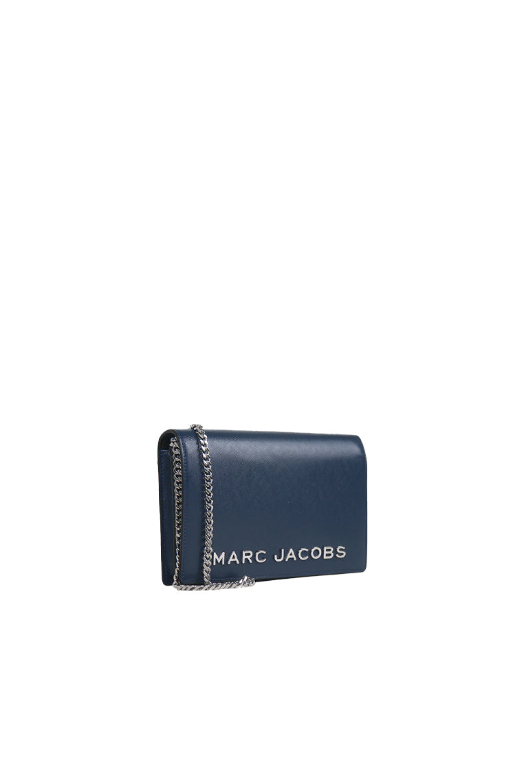 Marc Jacobs Party On a Chain Crossbody Bag In Azure Blue 4R3SMN015S01