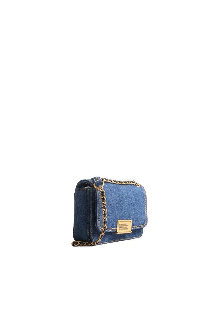 Marc Jacobs The Plaza Shoulder Bag In Dark Denim 4F5HSH017H02