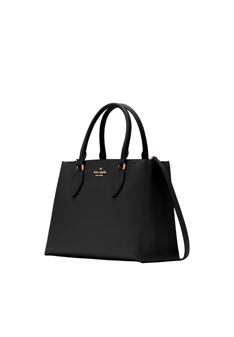 Kate Spade Rae Medium Satchel Bag In Black KK310