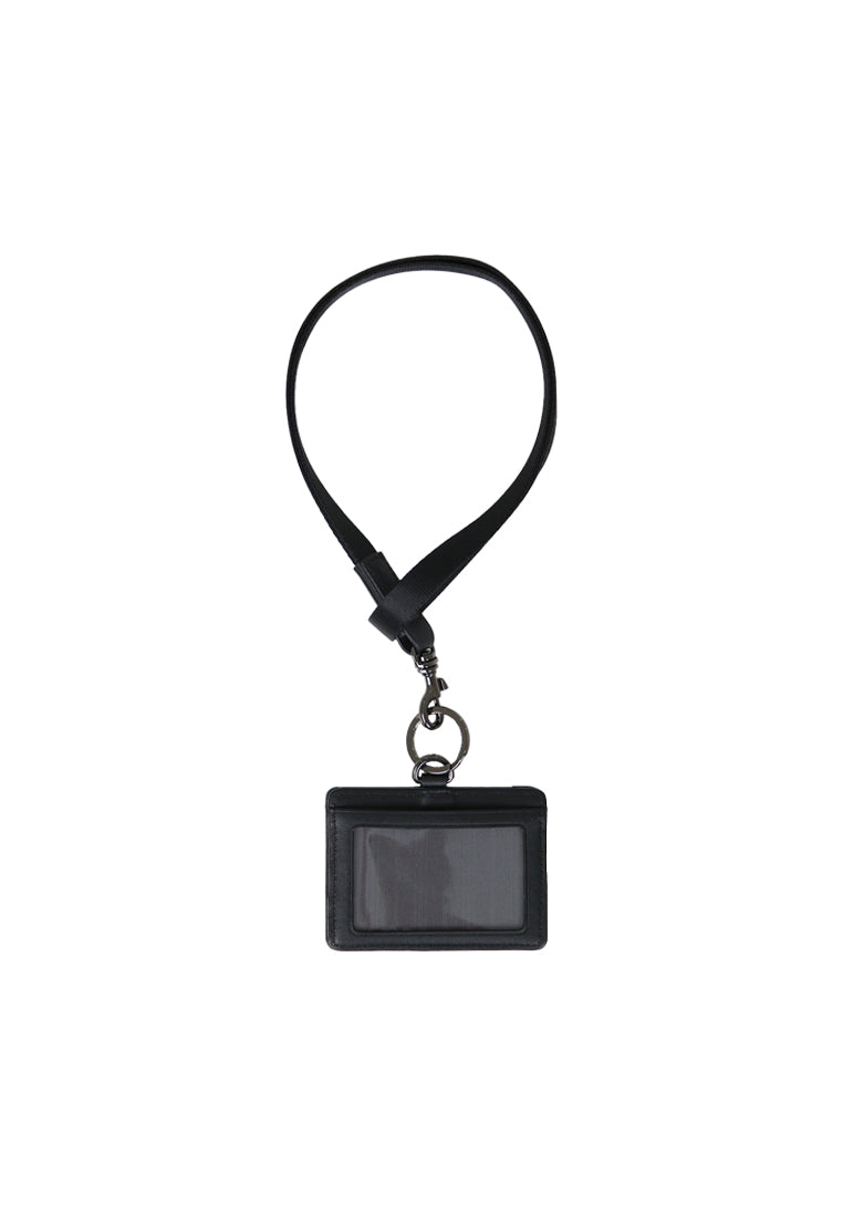 Tumi Commuter Card Holder ID Lanyard In Black 121013