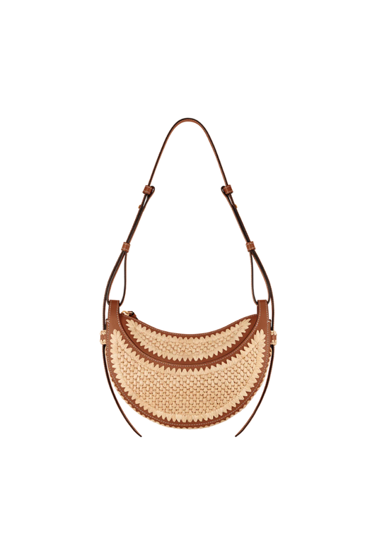 ( PREORDER ) Polene NumÃ©ro Dix Crossbody Bag In Raffia