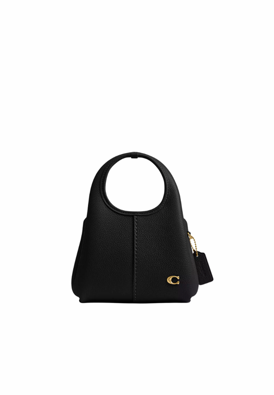 ( PREORDER ) Coach Lana 19 Shoulder Bag In Brass Black CCY32