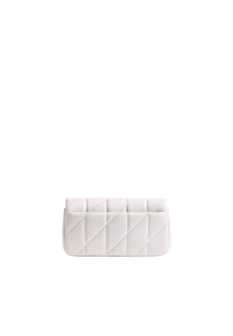 ( PREORDER ) Coach Tabby Chain 19 With Quilting Crossbody Bag In Brass Chalk CBH23