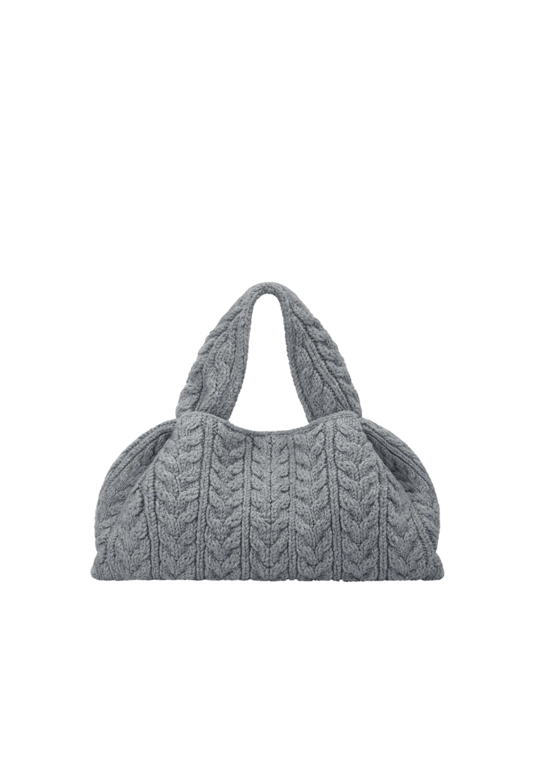 ( PREORDER ) Polene Numero Neuf Large Shoulder Bag In Merino Stone