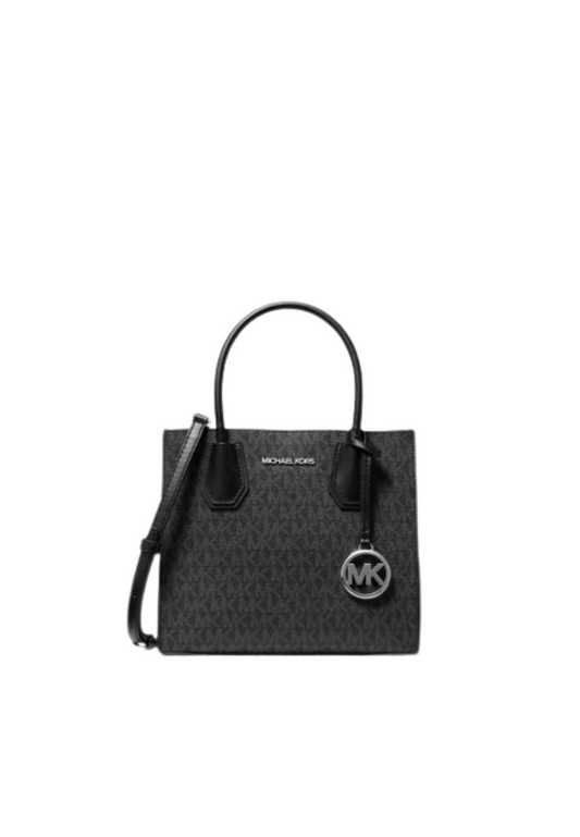 Michael Kors Medium Mercer 35T1SM9M2B Messenger Bag In Black