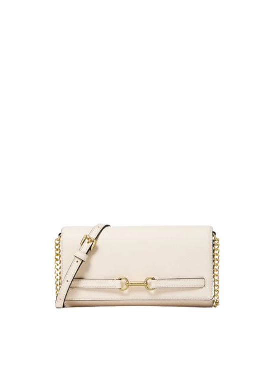 ( PREORDER ) Michael Kors Carson Large Pebbled Leather Convertible Crossbody bag In Light Cream 35S5G2ZC7L