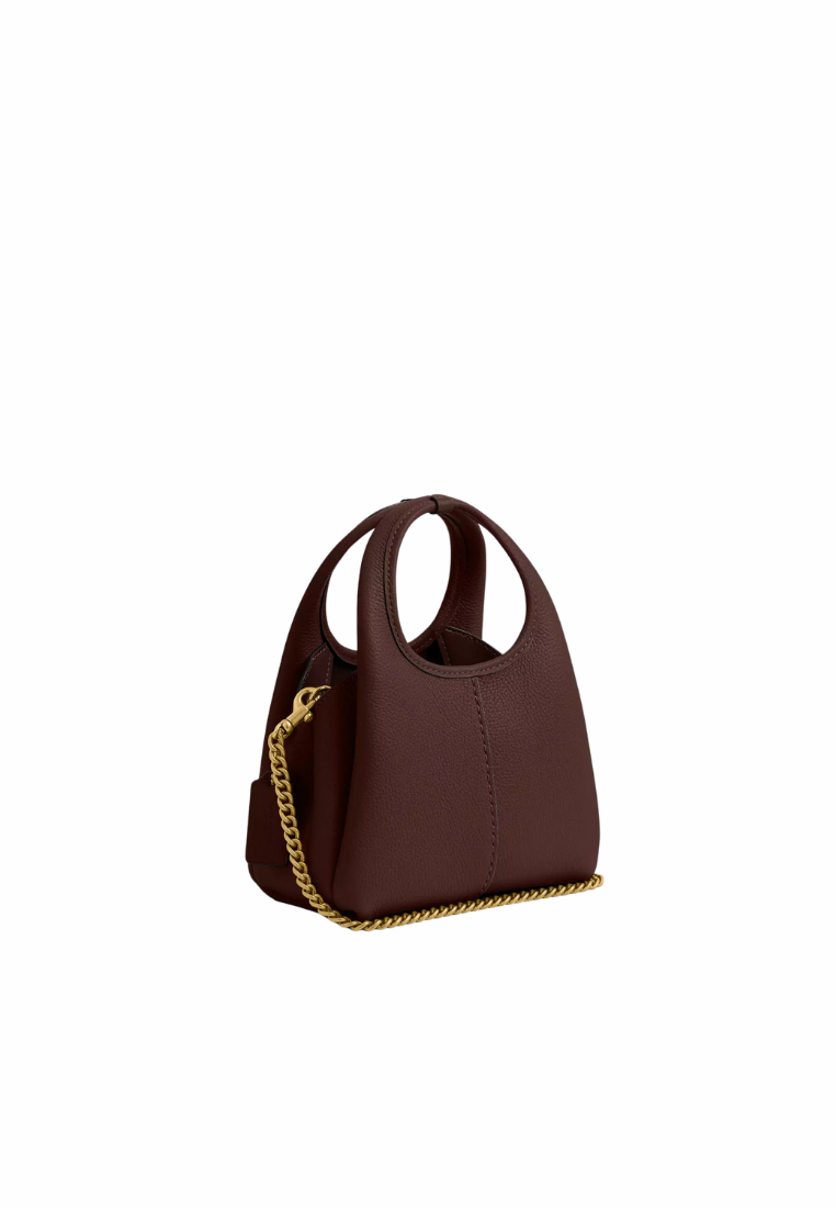 ( PREORDER ) Coach Lana 19 Shoulder Bag In Brass Maple CCY32