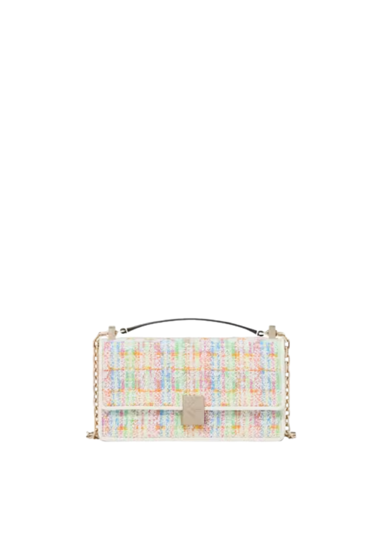 ( PREORDER ) Kate Spade Deco Tweed Mini Crossbody Bag In Multi KK704