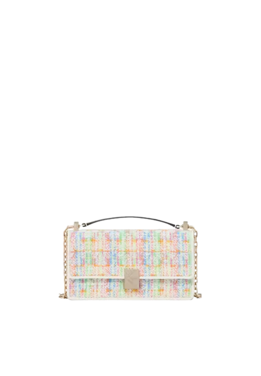 ( PREORDER ) Kate Spade Deco Tweed Mini Crossbody Bag In Multi KK704
