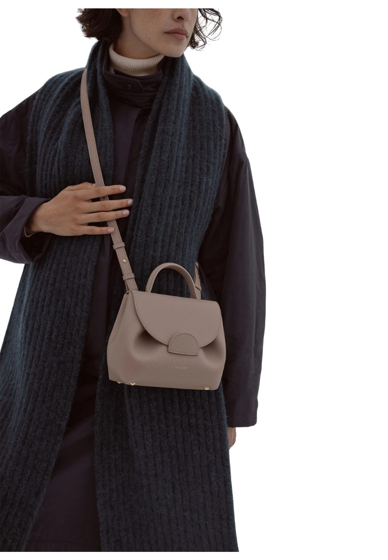 ( PREORDER ) Polene Numero Un Nano Crossbody Bag In Taupe