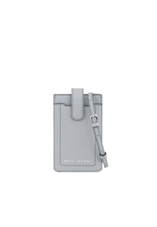 Marc Jacobs The Groove Leather Phone Crossbody bag In Rock Grey S107L01SP21