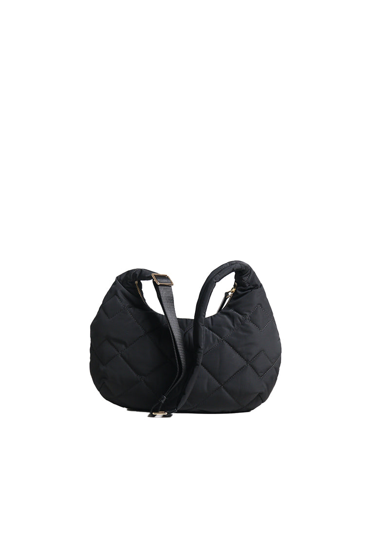 Marc Jacobs Quilted Nylon Shoulder Bag In Black 4R5HSH001H02