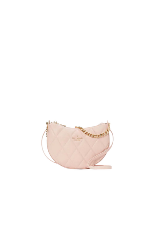 Kate Spade Carey Zip Top Crossbody Bag In Conch Pink KC495