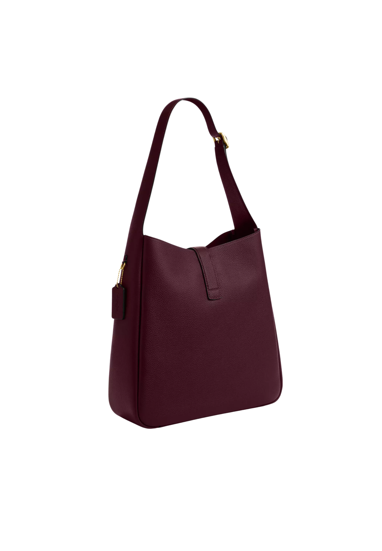 Coach Hadley Shoulder Bag Large In Dark Wine CCD65