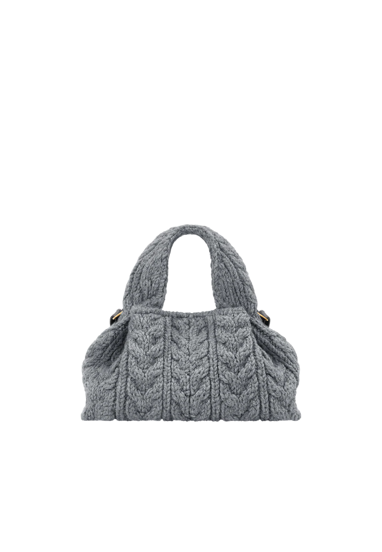 ( PREORDER ) Polene Numero Neuf Mini Crossbody Bag In Merino Stone