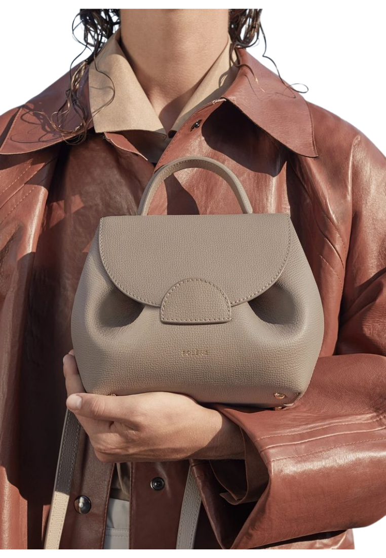 ( PREORDER ) Polene Numero Un Nano Crossbody Bag In Taupe