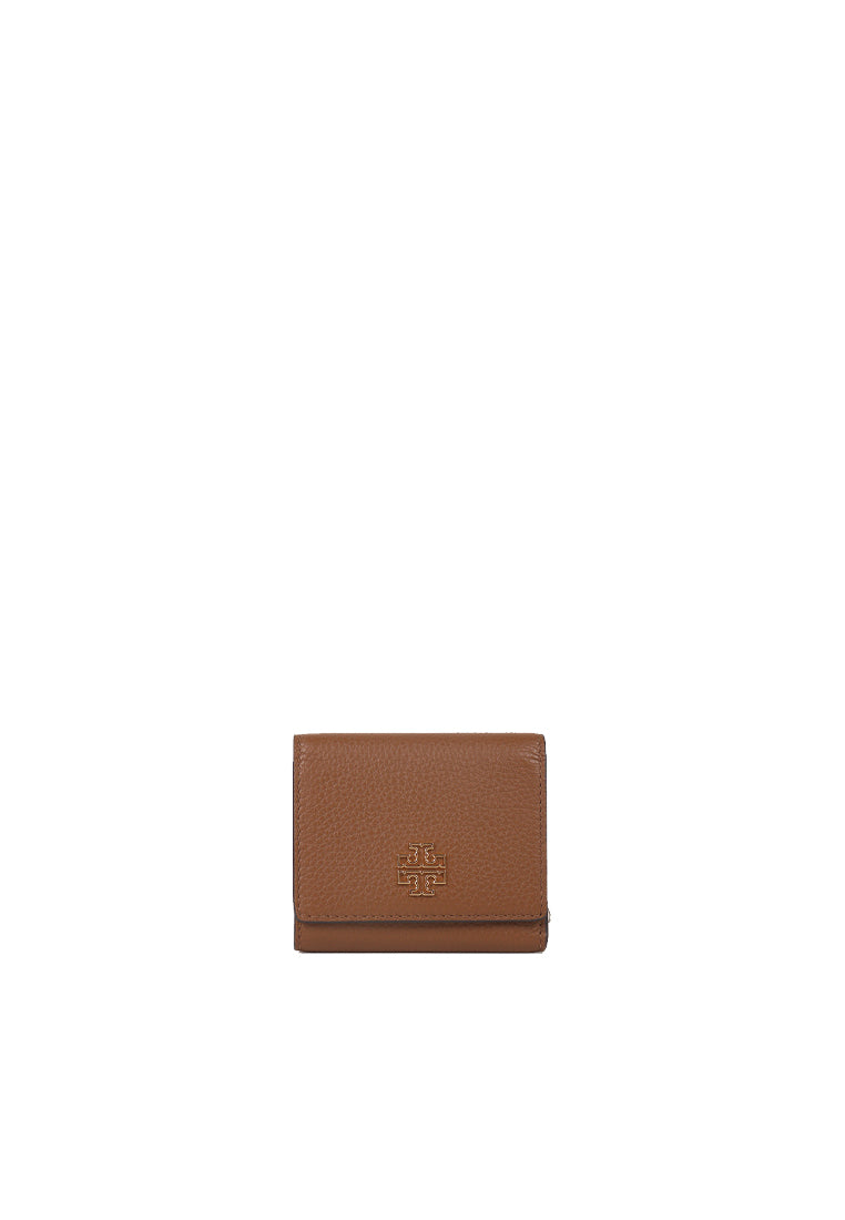 Tory Burch Britten Compact Wallet In Moose 159431