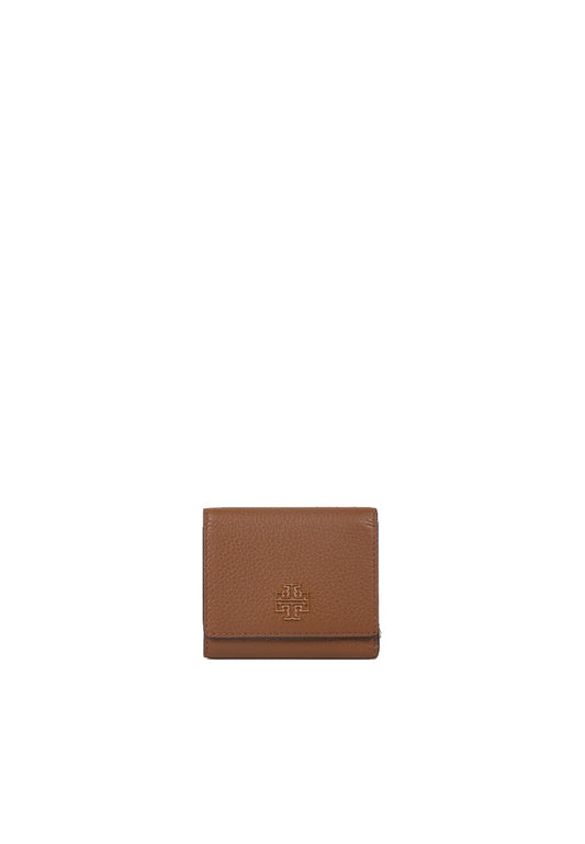 Tory Burch Britten Compact Wallet In Moose 159431