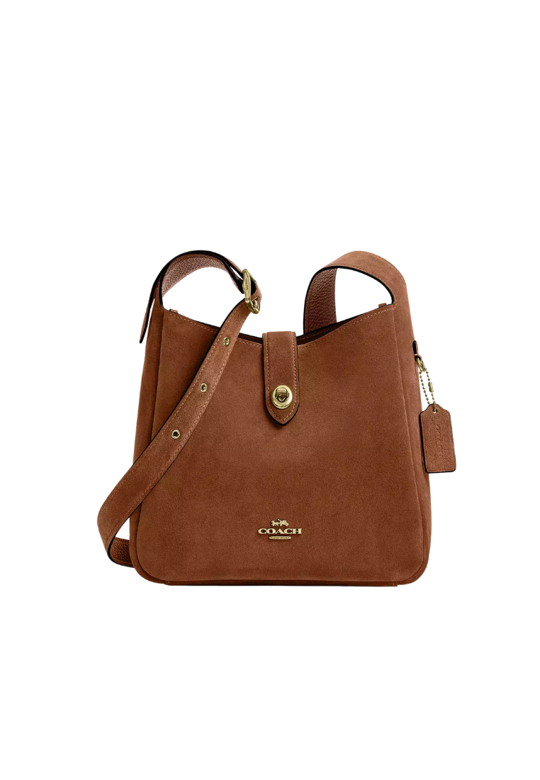 ( PREORDER ) Coach Hadley Convertible Crossbody Bag In Gold Sienna CCG43