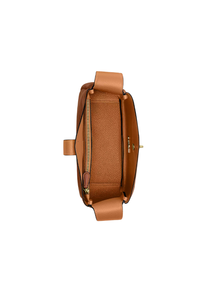 ( PREORDER ) Coach Hadley Convertible Crossbody Bag In Gold Sienna CCG43