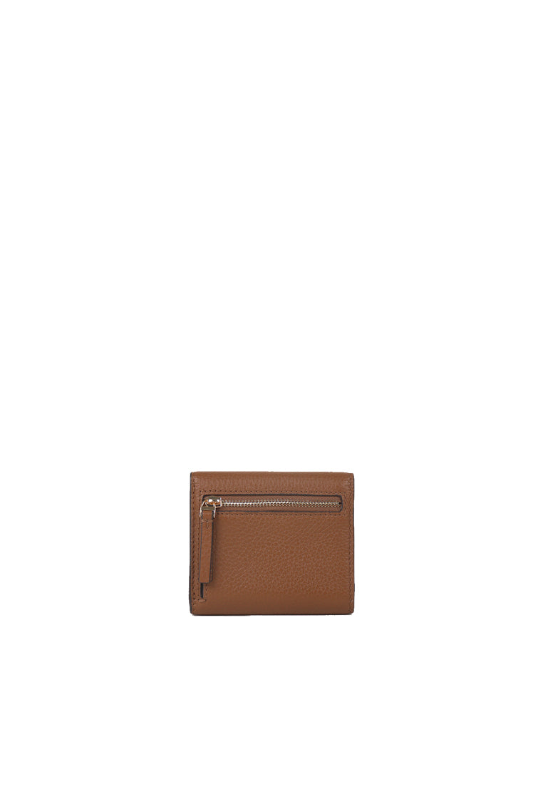 Tory Burch Britten Compact Wallet In Moose 159431