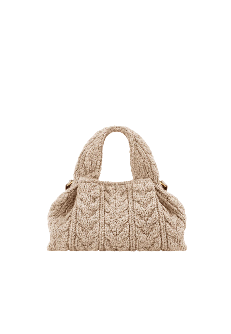 ( PREORDER ) Polene Numero Neuf Mini Crossbody Bag In Merino Ecru