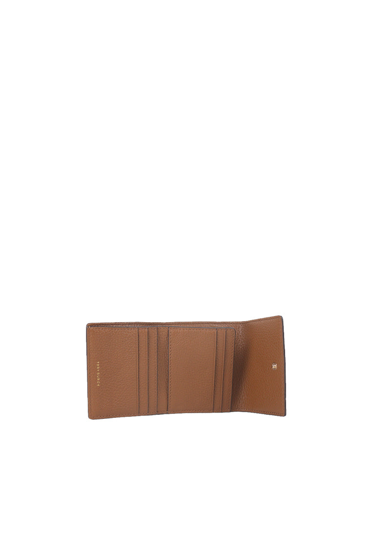 Tory Burch Britten Compact Wallet In Moose 159431