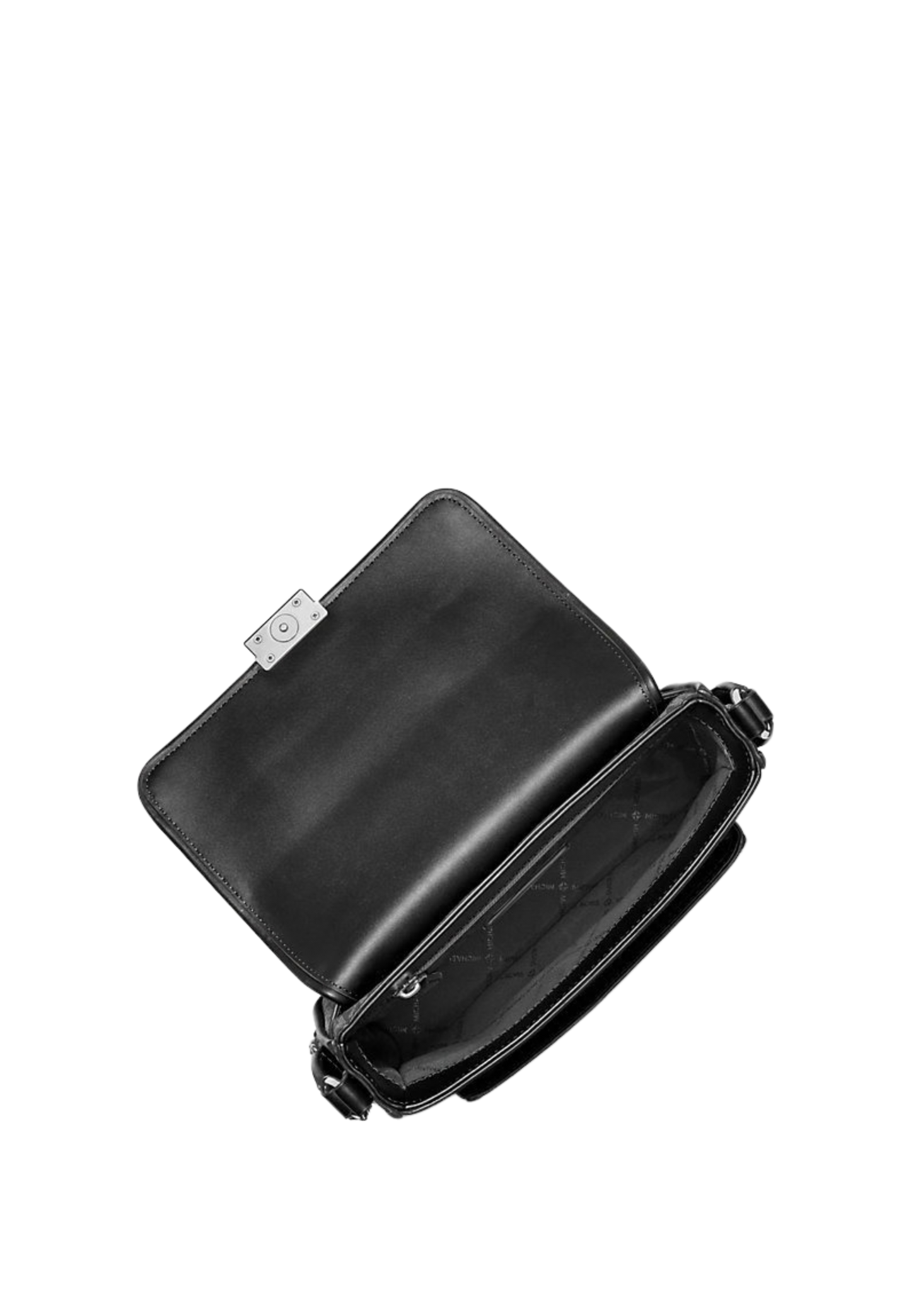 Michael Kors Bradshaw Medium Signature Logo Messenger Bag In Black 35S5S2BM8B