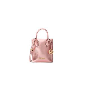 Michael Kors Mercer XS Crossbody Bag Patent In Prime Rose 35H3GM9C0M