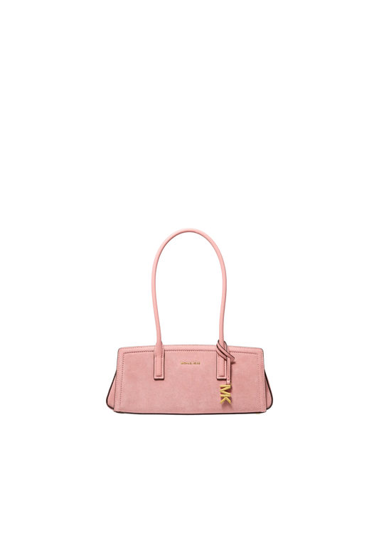 ( PREORDER ) Michael Kors Laila Small Suede Shoulder Bag In Primrose 30T6A9IT0S