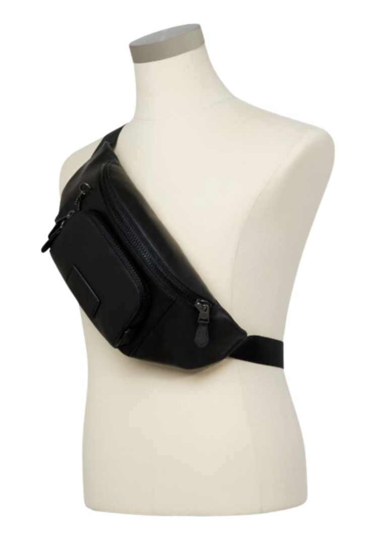 Coach Track C2716 Belt Bag In Black