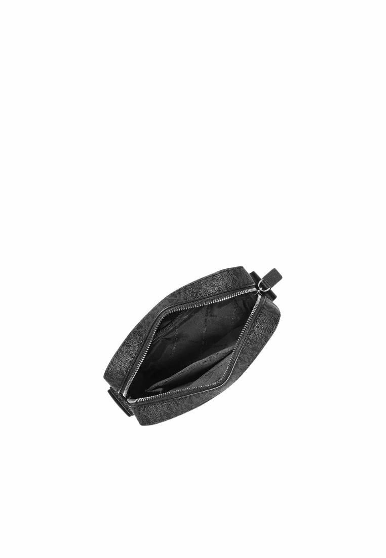 ( PREORDER ) Michael Kors Cooper Signature Logo Flight Bag In Black 37F2LCOL6J