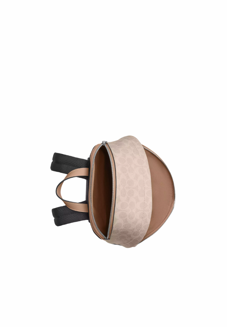( PREORDER ) Coach Taylor Small In Signature Canvas Backpack In Sand Taupe CDW76