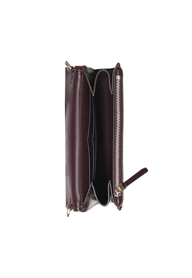 Tory Burch Emerson Chain Crinkle Crossbody Bag In Agnello 170172