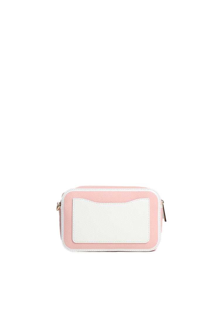 Marc Jacobs Bi Color Border Bold Flash Camera Bag In Misty Rose Multi 4S6HCR303H01