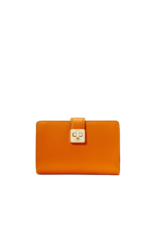 Kate Spade Phoebe Medium Wallet In Turmeric KF534