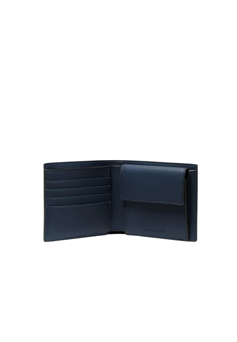 Michael Kors Harrison Wallet With Coin Pocket In Navy 36S4LHRF3L