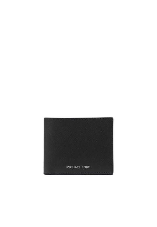 Michael Kors Harrison Wallet With Coin Pocket In Black 36S4LHRF3L