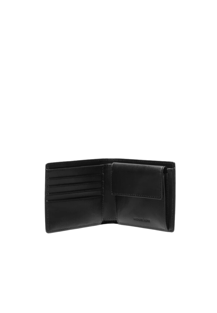 Michael Kors Harrison Wallet With Coin Pocket In Black 36S4LHRF3L