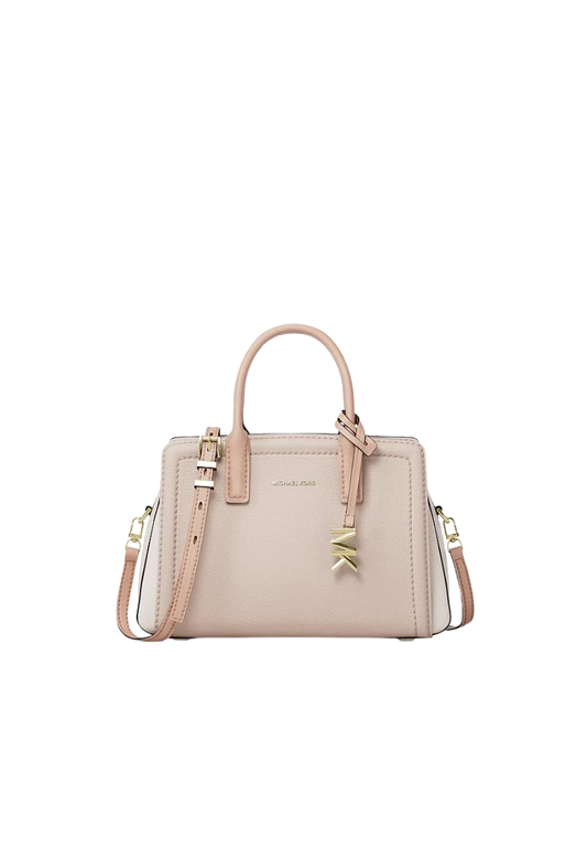 ( PREORDER ) Michael Kors Laila Extra-Small Color-Block Crossbody bag In Ltcr Fwn 32S6G9IC0L