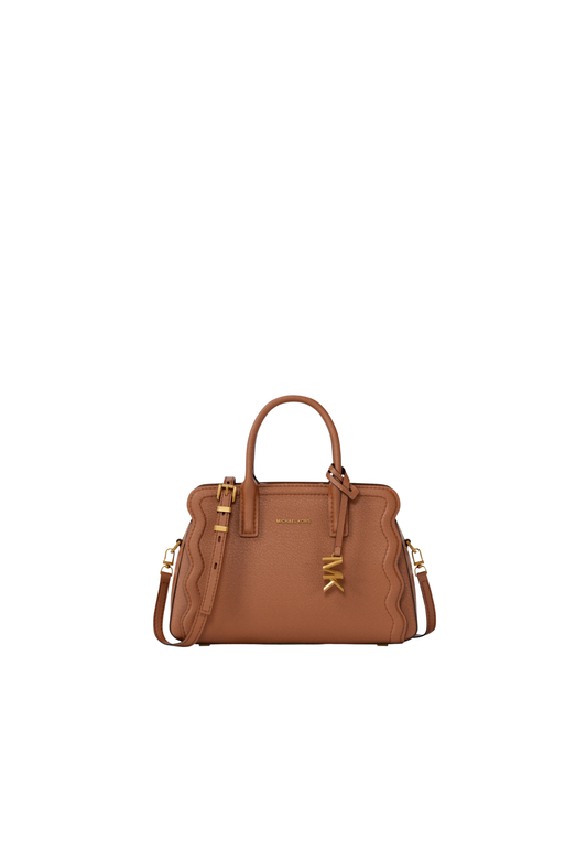 ( PREORDER ) Michael Kors Laila Extra-Small Tote Bag In Luggage 32T6A9IC0L