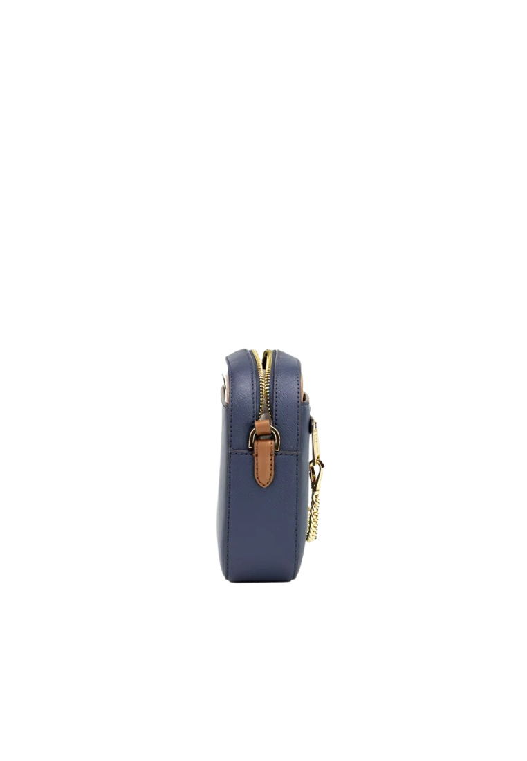 Michael Kors Jet Set EW Crossbody Bag Chain In Navy 35F3GTTC9L