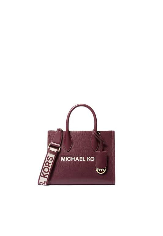 Michael Kors Mirella Small Crossbody Bag In Oxblood 35S4G7ZC5L